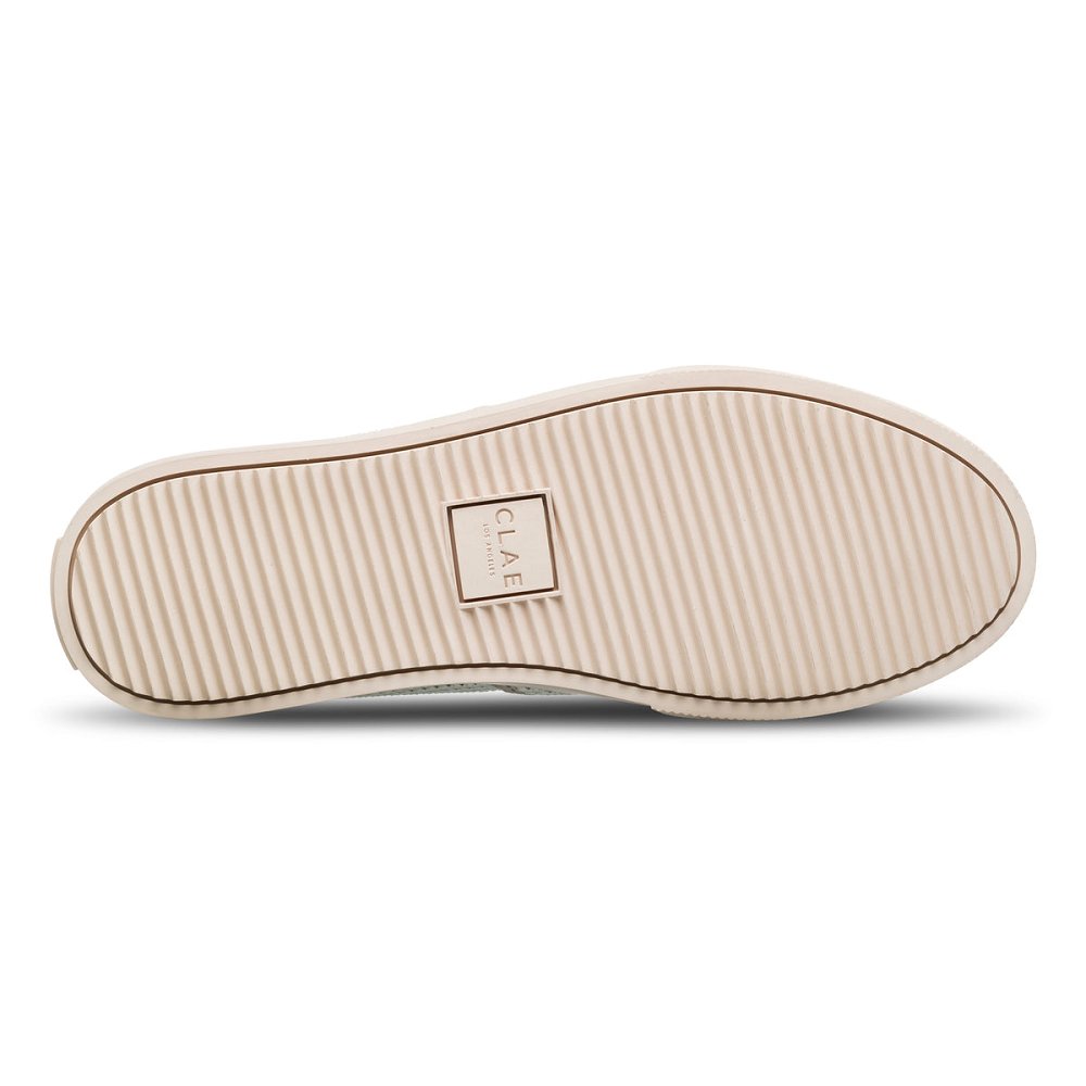 CLAE PORTER KNIT Shoes Mens USA914-X62 In White Eggnog